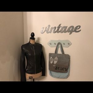 Express Minus The Leather Black Motto Jacket